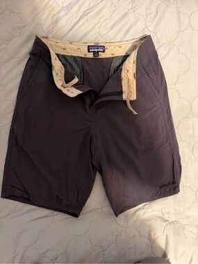 Patagonia Men's Stretch Wavefarer Walk Shorts Gray Size 30 STY86641